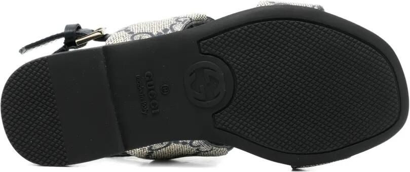 Gucci Kids Sandalen met horsebit bandje Beige - Foto 4