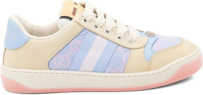 Gucci Kids Screener sneakers Beige - Foto 4