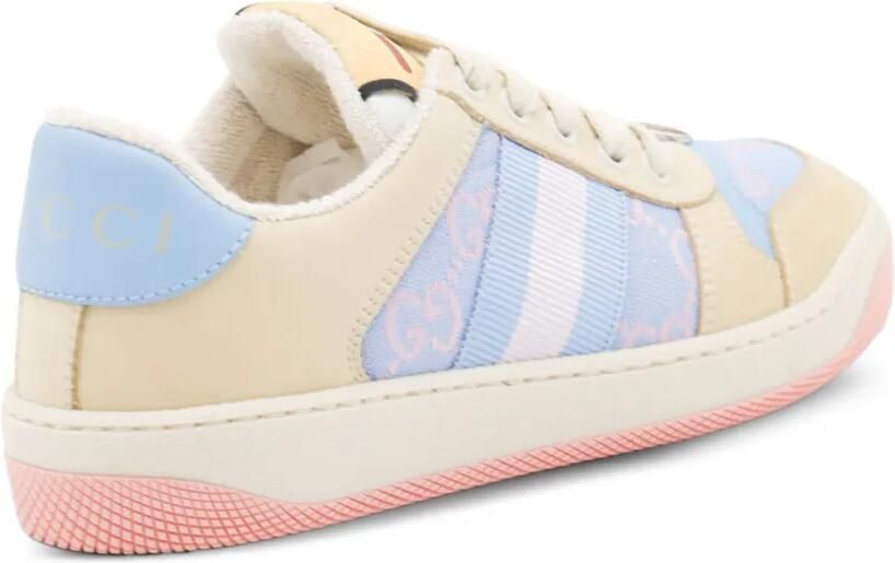 Gucci Kids Screener sneakers Beige - Foto 3