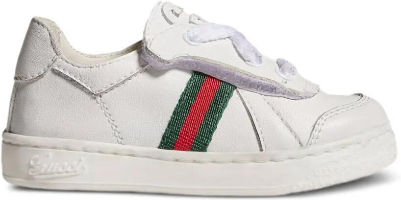 Gucci Kids Sneakers met Web-streep Wit - Foto 3
