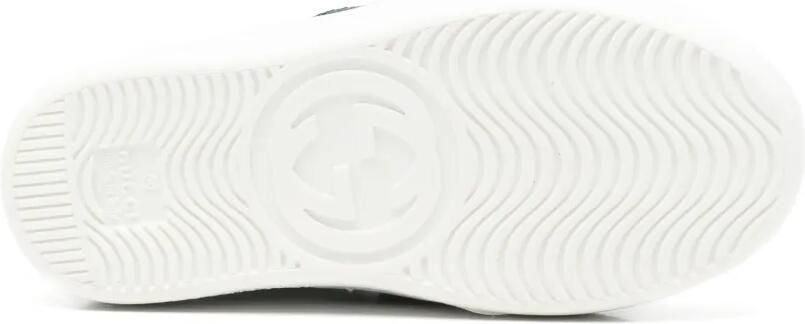 Gucci Kids Web-stripe touch-strap sneakers Wit - Foto 4