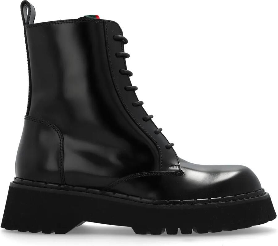 Gucci Leren laarzen Zwart