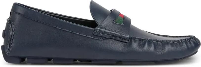 Gucci Leren loafers Blauw