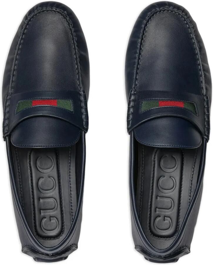 Gucci Leren loafers Blauw - Foto 2