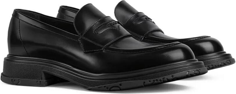 Gucci Leren loafers Zwart - Foto 5