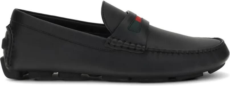 Gucci Leren loafers Zwart
