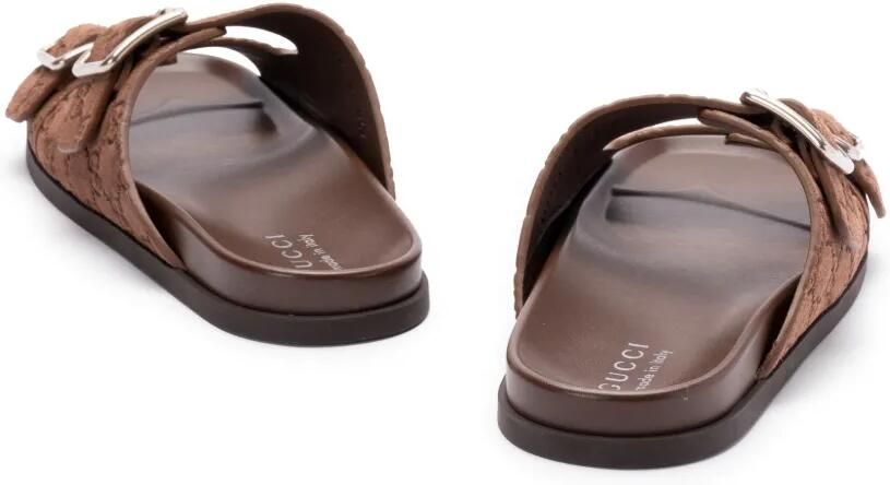 Gucci Leren muiltjes Bruin - Foto 2