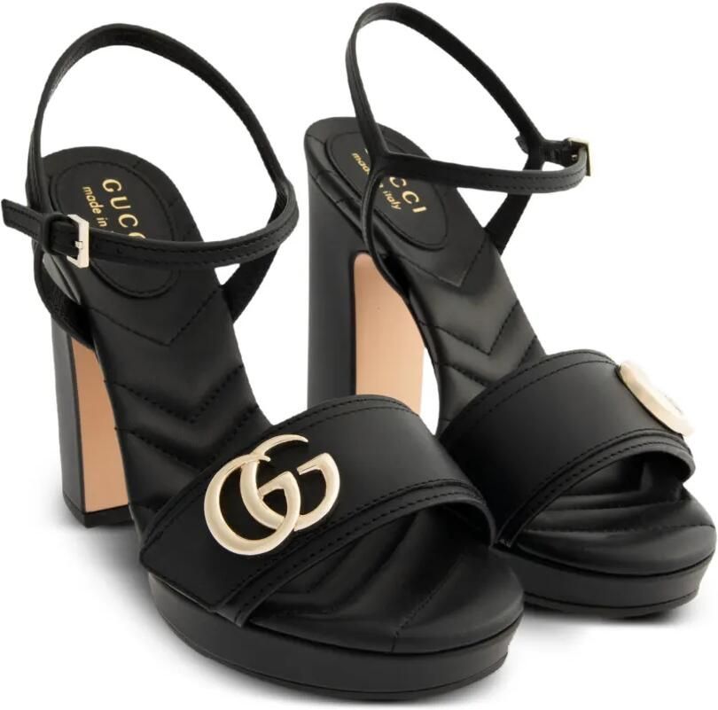 Gucci Leren sandalen Zwart - Foto 3