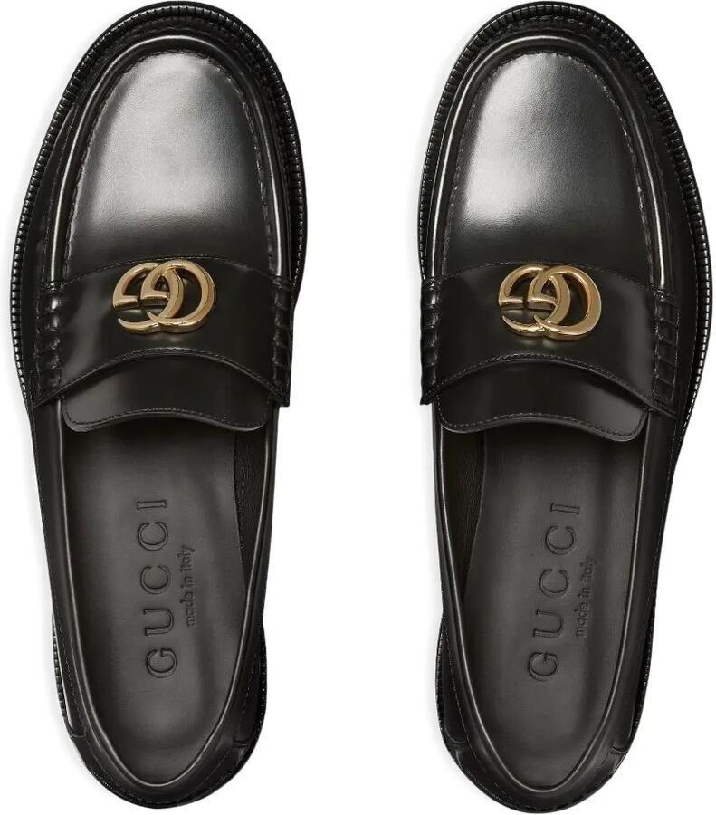 Gucci Loafers met GG detail Zwart - Foto 2