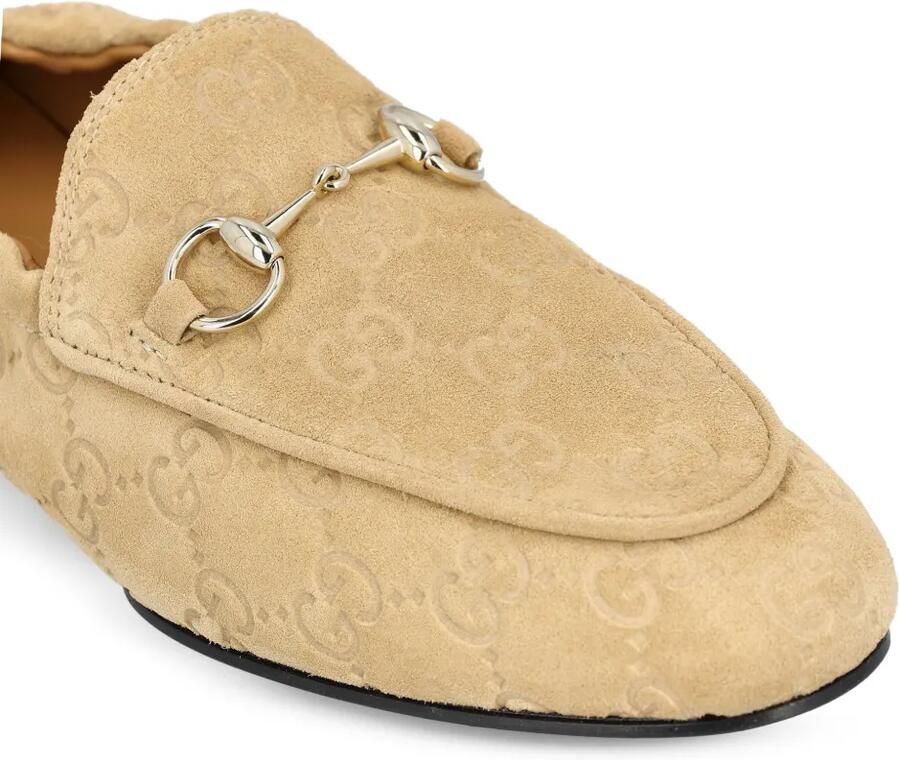 Gucci Loafers met GG-patroon Beige - Foto 2