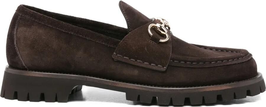 Gucci Loafers met Horsebit Bruin