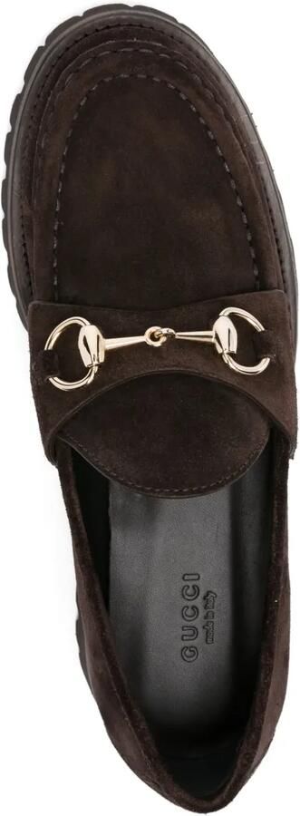 Gucci Loafers met Horsebit Bruin - Foto 4