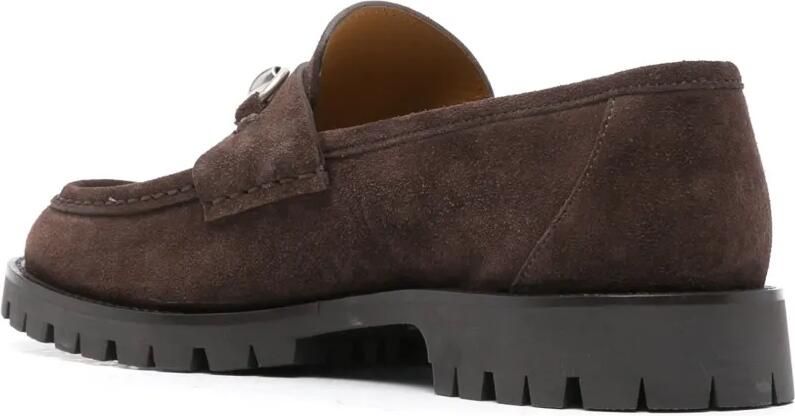 Gucci Loafers met horsebit detail Bruin - Foto 3