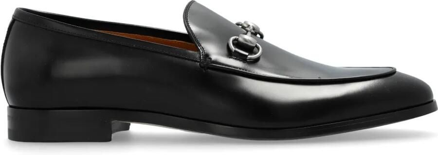 Gucci Loafers met Horsebit-detail Zwart