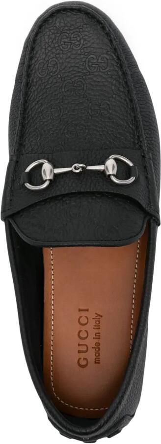 Gucci Loafers met Horsebit Zwart - Foto 4