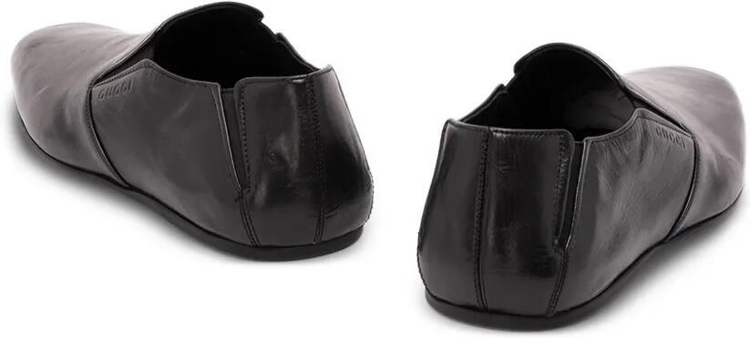 Gucci Loafers met vierkante neus Zwart - Foto 4