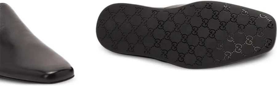 Gucci Loafers met vierkante neus Zwart - Foto 5