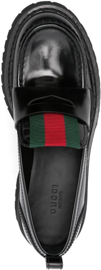 Gucci Loafers met Web-detail Zwart - Foto 3