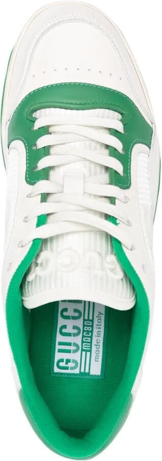 Gucci Mac80 leren sneakers Wit - Foto 4