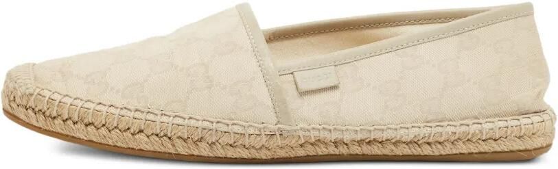 Gucci Pre-Owned Canvas espadrilles Beige