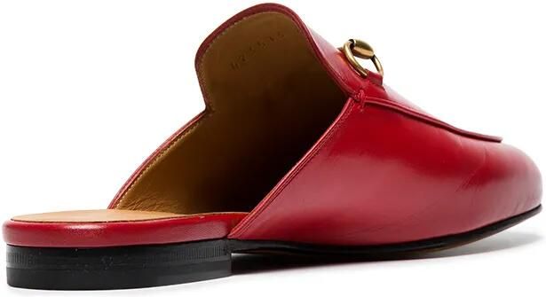 Gucci Princetown Horsebit leren pumps Roze - Foto 5