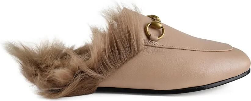 Gucci Princetown Horsebit muiltjes Beige - Foto 1