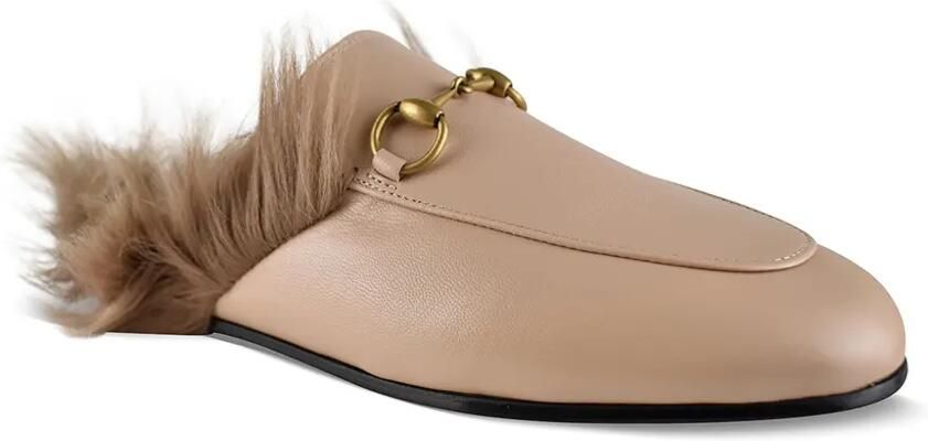 Gucci Princetown Horsebit muiltjes Beige - Foto 3