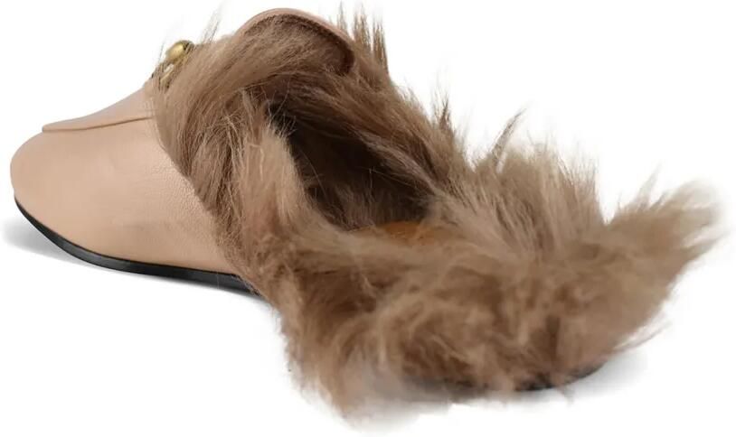 Gucci Princetown Horsebit muiltjes Beige - Foto 2