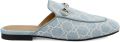 Gucci Princetown slippers met parels Blauw - Blauw