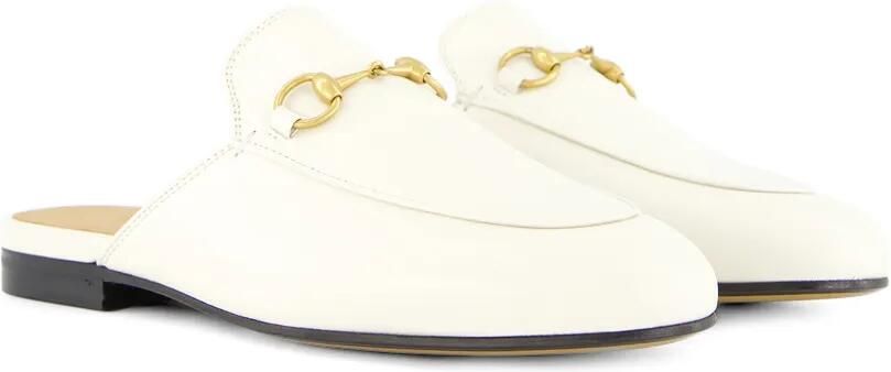 Gucci Princetown slippers Wit - Foto 5