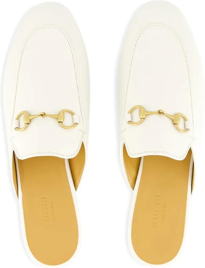 Gucci Princetown slippers Wit - Foto 2