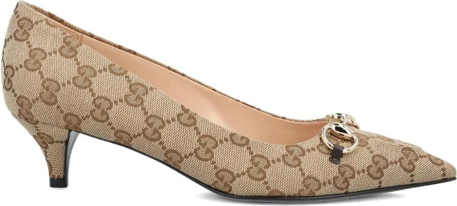 Gucci Pumps met Horsebit Beige
