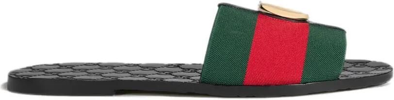 Gucci Riviera sandalen Zwart