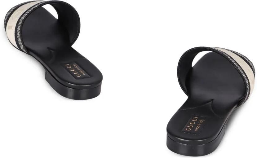 Gucci Sandalen met Web-detail Wit - Foto 2