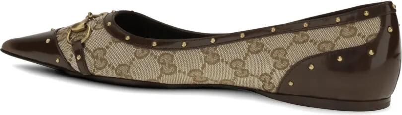 Gucci Savoy ballerina's Beige - Foto 4