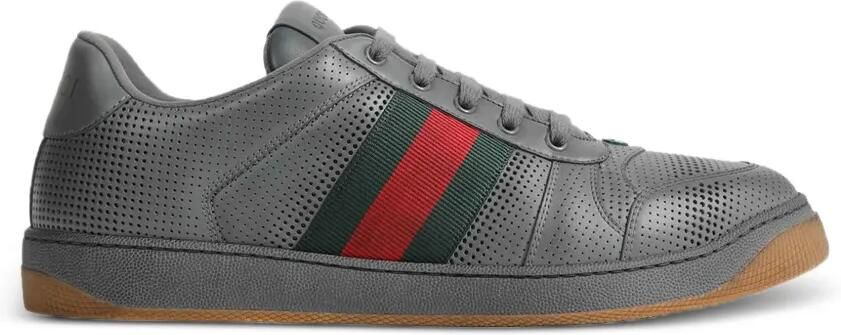 Gucci Screener sneakers met versleten effect Grijs