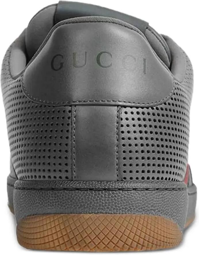 Gucci Screener sneakers met versleten effect Grijs - Foto 2