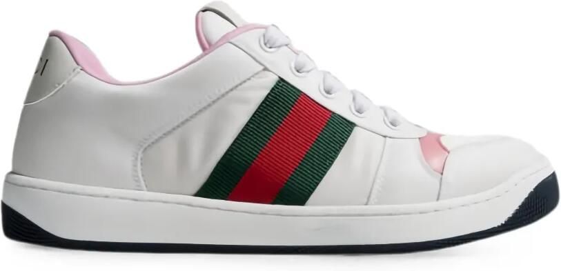 Gucci Screener sneakers met Web-streep Wit
