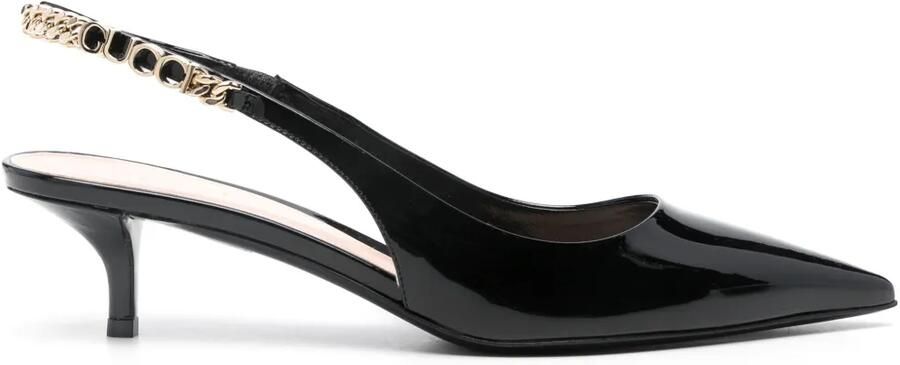 Gucci Signoria 45 mm slingback pumps Zwart - Foto 4