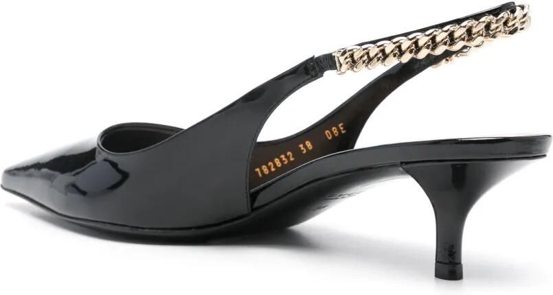 Gucci Signoria 45 mm slingback pumps Zwart - Foto 3