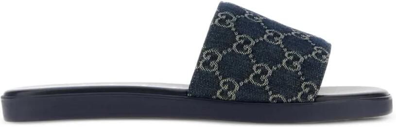 Gucci Slippers Blauw