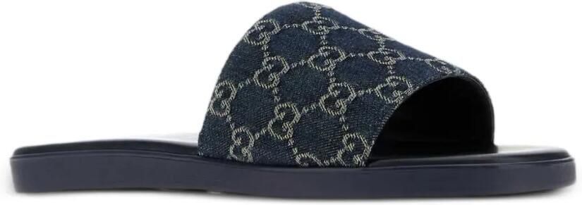 Gucci Slippers Blauw - Foto 3