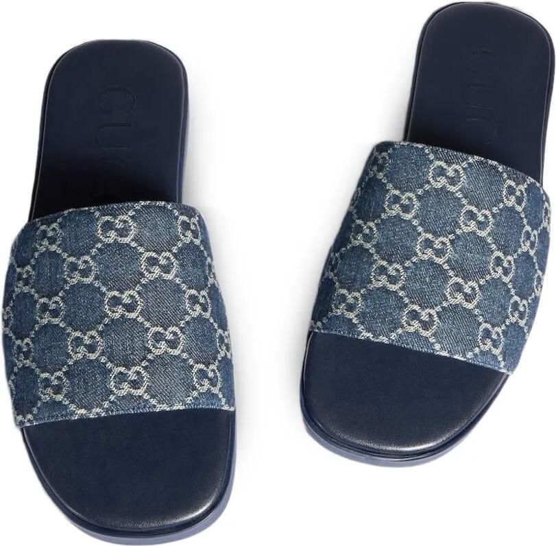 Gucci Slippers Blauw - Foto 2