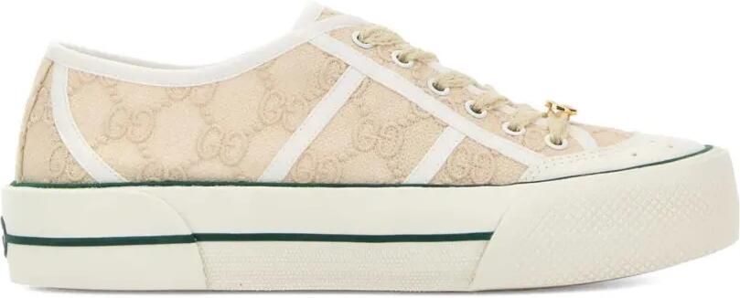 Gucci Sneakers met plateauzool Beige