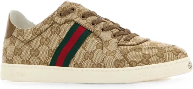 Gucci Stretch low-top sneakers Beige - Foto 2