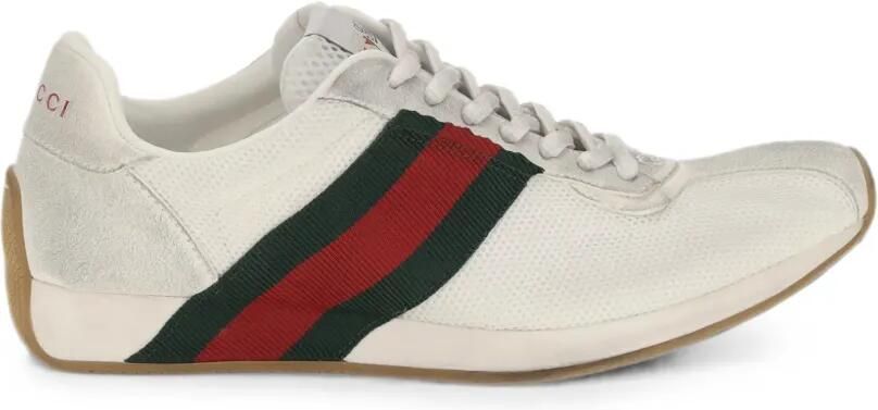 Gucci Tempo sneakers met Web-streep Wit