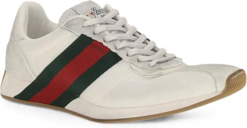 Gucci Tempo sneakers met Web-streep Wit - Foto 3