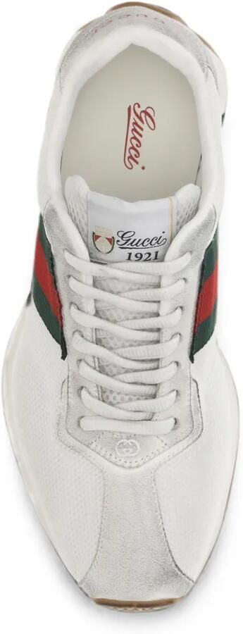 Gucci Tempo sneakers met Web-streep Wit - Foto 4