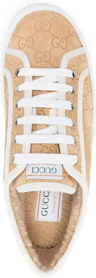 Gucci Tennis 1977 sneakers Beige - Foto 4