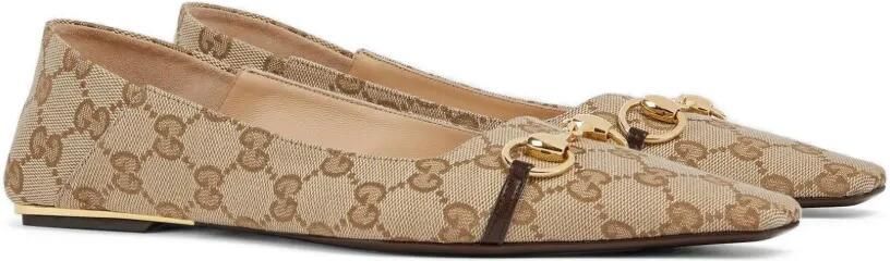 Gucci Vittoria ballerina's Beige - Foto 4